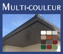 Gouttière aluminium multi couleurs