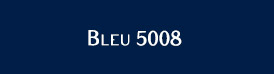 Gouttière aluminium multicouleur bleu5008